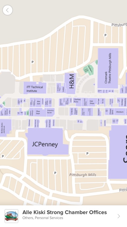 Pittsburgh Mills Mall Map Galleria At Pittsburgh Mills, Powered By Malltip By Malltip Inc