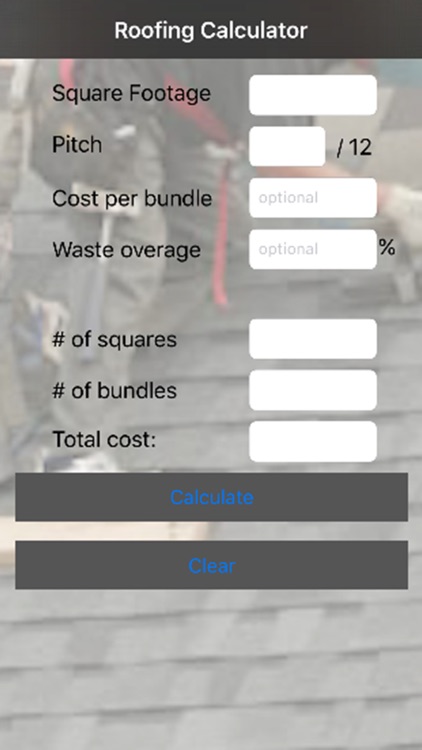 Roofing Calculator