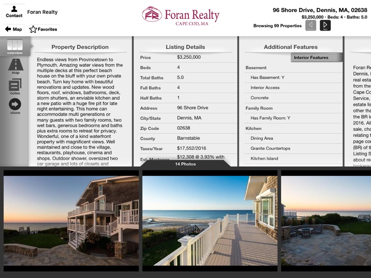 Cape Cod Properties for iPad screenshot-3