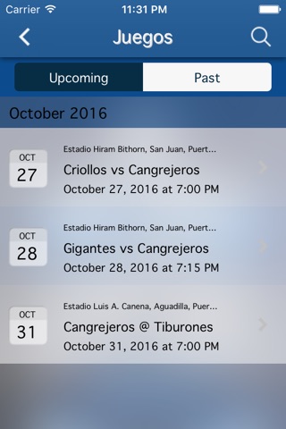 Cangrejeros de Santurce Baseball Club screenshot 3