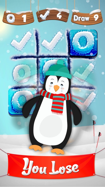 Frozen Tic Tac Toe - Free Fall