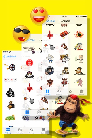 AA Emoji Keyboard - Animated Smiley Me Adult Icons screenshot 4