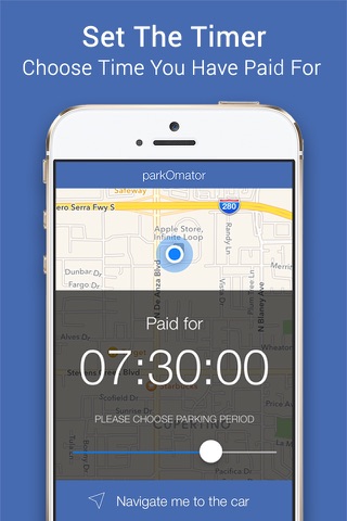 parkOmator – for Apple Watch meter expiration timer, notifications & GPS navigator to car location screenshot 2