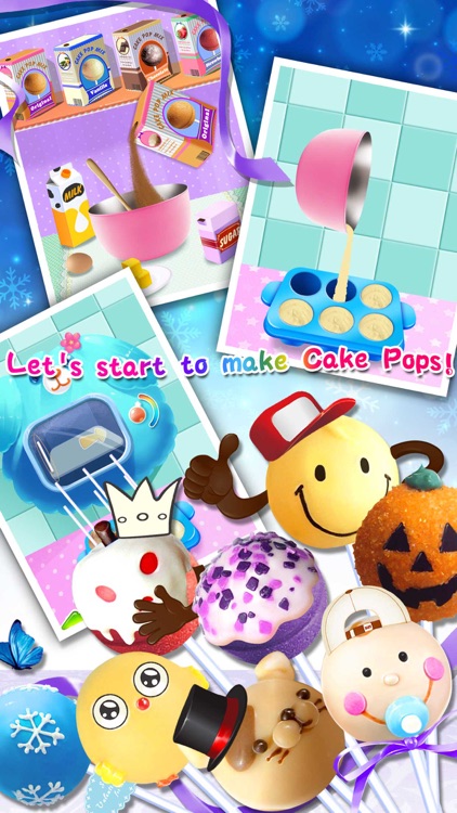 Cake Pops Maker Salon - Girls & Kids Cooking Games