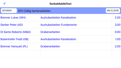 How to cancel & delete SORBA Arbeitszeit from iphone & ipad 3