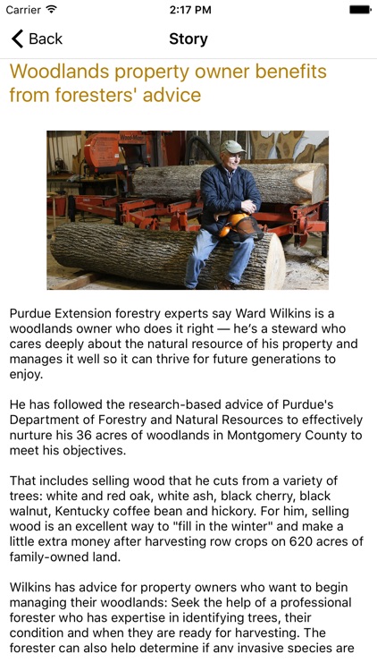 Purdue Extension Success Stories