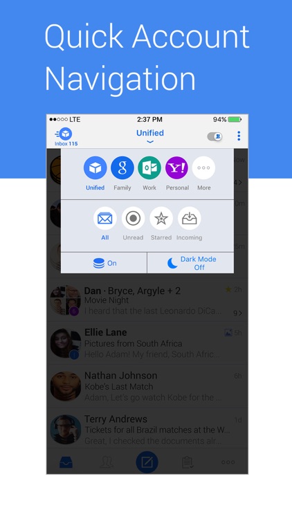 Blue Mail - Email Mailbox