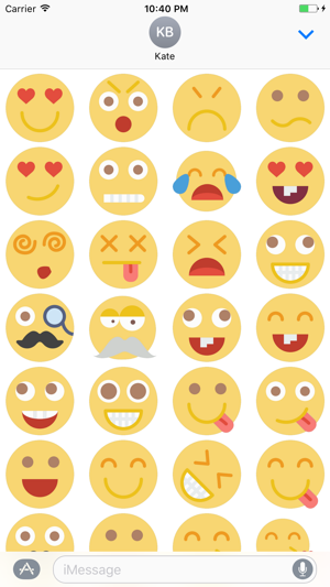 Funny Emoji Stickers Plus(圖1)-速報App