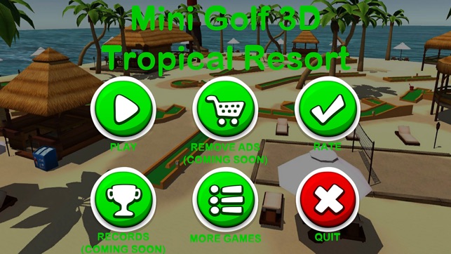 Mini Golf 3D Tropical Resort(圖2)-速報App