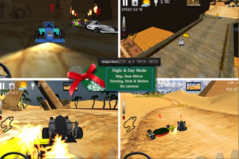 Kart Racing 3D Heated Car Race Game screenshot 2