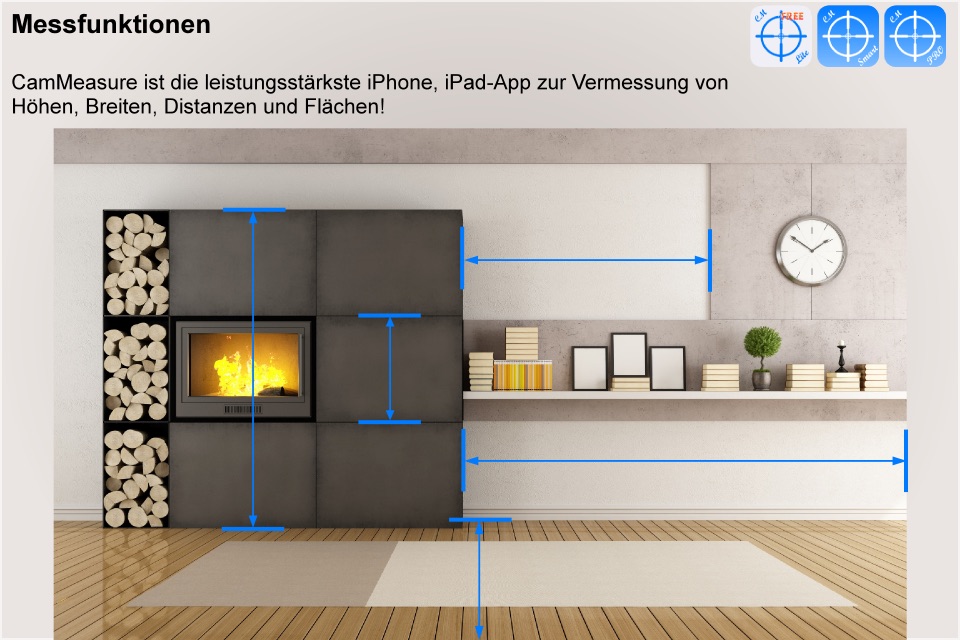 CamMeasure Pro Measure height width distance area screenshot 4