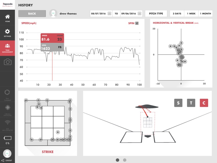 Rapsodo Pitching screenshot-3