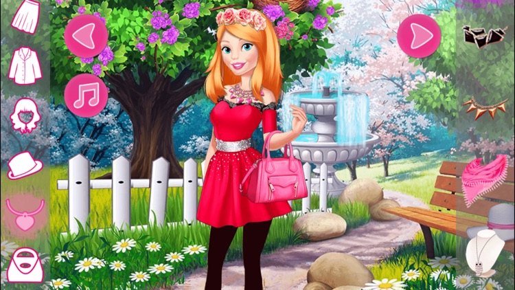 Spring Fashionista Dress Up screenshot-3