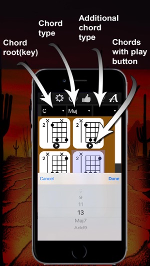 Banjo Chrods Compass: lots of chord charts(圖3)-速報App