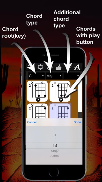 Banjo Chrods Compass: lots of chord charts