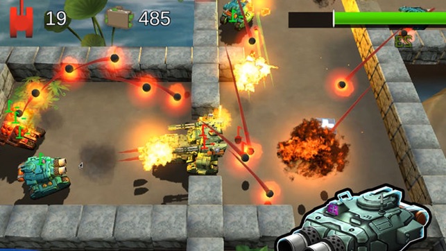 Tank Hero Block Laser Wars(圖2)-速報App