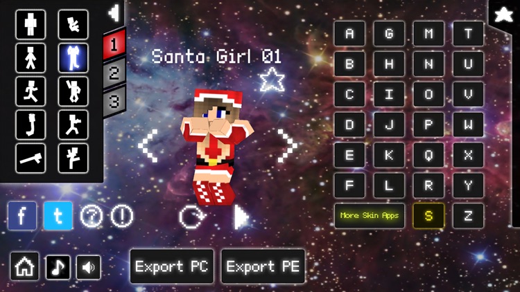 Christmas Skins For Pe Best Skin Simulator And Exporter For Minecraft Pocket Edition By Bo Kim