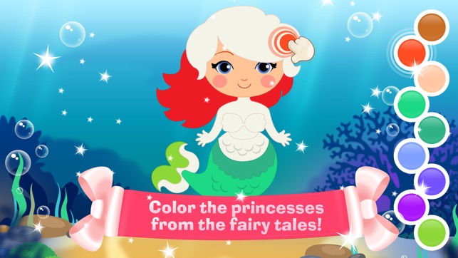 Tim the Fox - Paint the Princess coloring for girl(圖2)-速報App