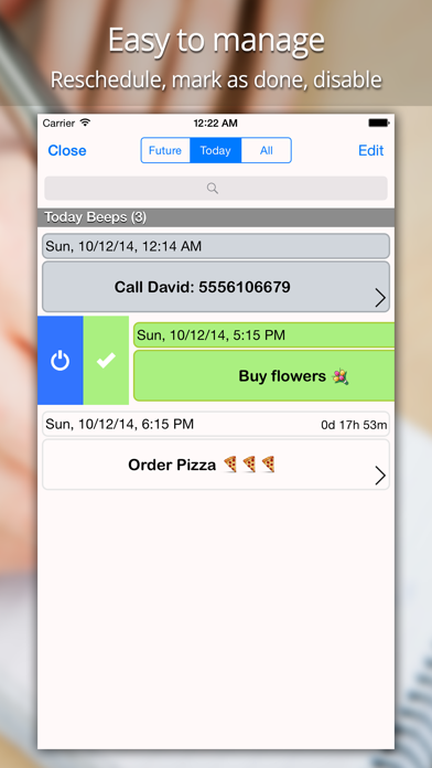 Beep Me - Reminders - Basic edition Screenshot 3