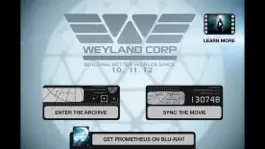 Game screenshot Prometheus-Weyland Corp Archive Second Screen App mod apk