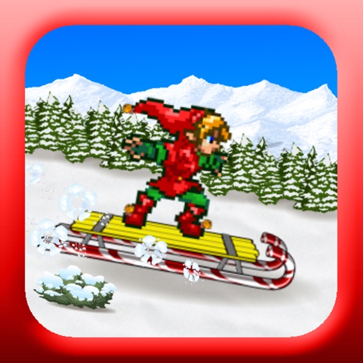 Santaville Snowsled Surfer iOS App