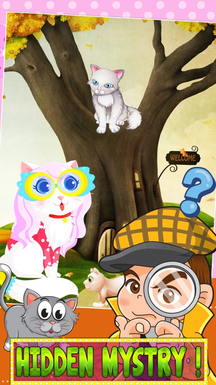 Crazy Kitty Dress Up Pro: Hidden Objects Paintings