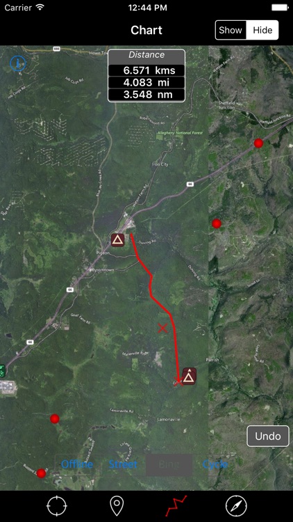 Allegheny National Forest – Offline Map Navigator