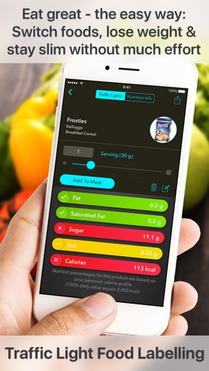 Traffic Light Calorie Counter & Food Guide(圖1)-速報App