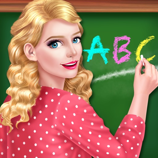 Fun School Teacher Beauty Spa - Dress up Girl Game iOS App