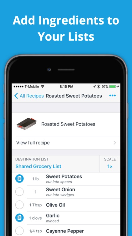 AnyList – Grocery Shopping List & Recipe Manager screenshot-3
