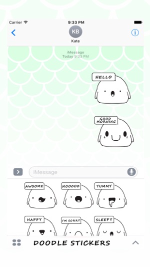 Doodle Stickers for iMessage(圖2)-速報App