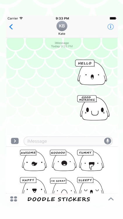 Doodle Stickers for iMessage