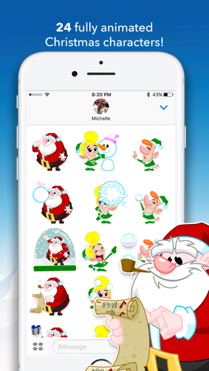 North Pole Animated Stickers