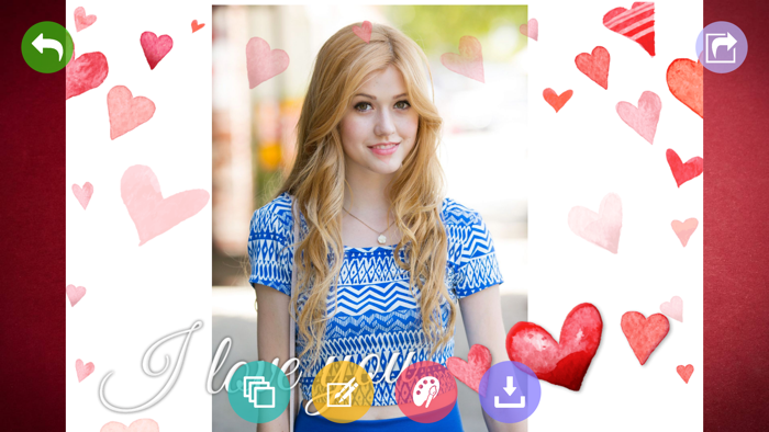 I Love You Photo Frame