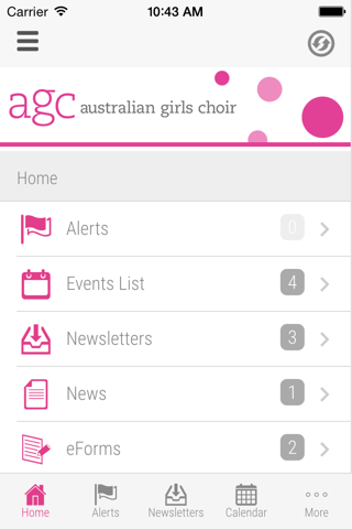 Australian Girls Choir - Skoolbag screenshot 2