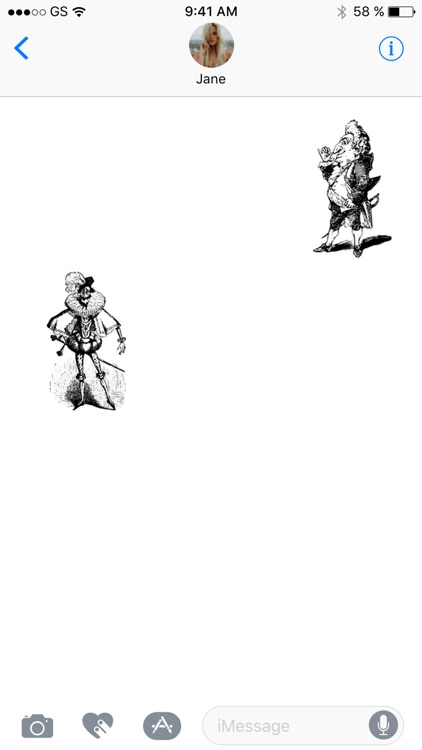 Line Caricature Stickers