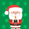 Santa Claus Stickers for Merry Christmas!