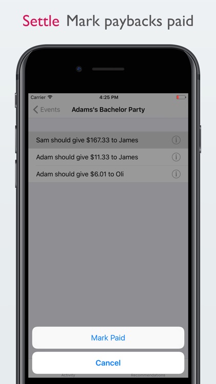 Even Steven - Group Expenses Tracker screenshot-3