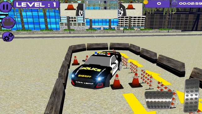 Super Police Car Parking 3D