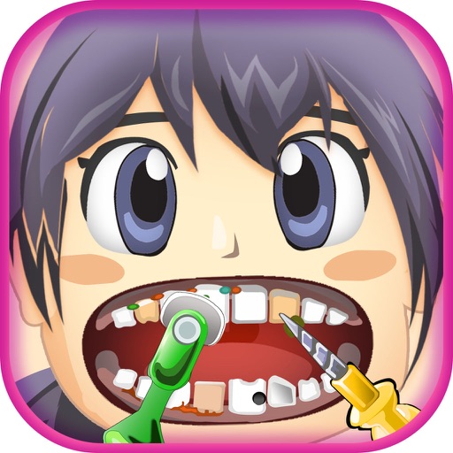 Anime Princess Doctor Dentist - Educational Games Icon