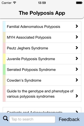 The Polyposis App screenshot 2