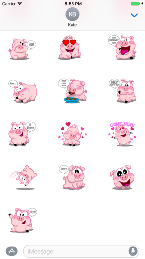 Piggy Sticker(圖3)-速報App