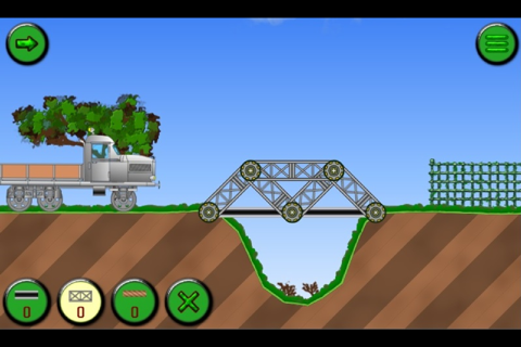 Railway bridge - Bridge construction simulator screenshot 3