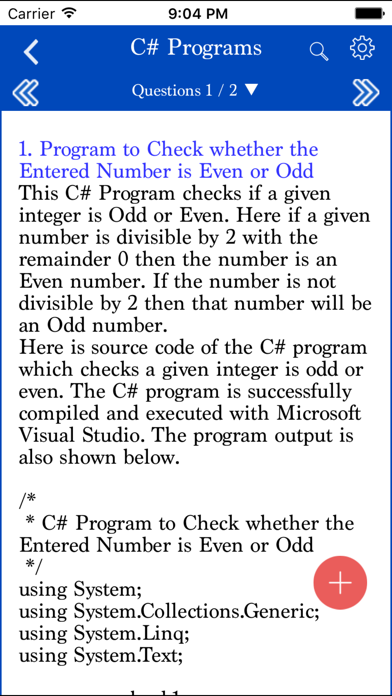 C# Programs screenshot 2