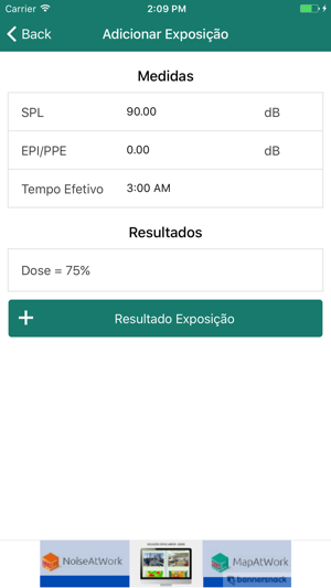NoiseAdvisor TWA (Lavg) - Exposição ao Ruído(圖3)-速報App
