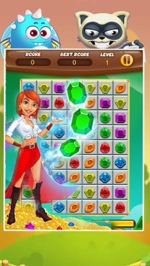 Jewel Splash - Puzzle Jewels Mania(圖2)-速報App