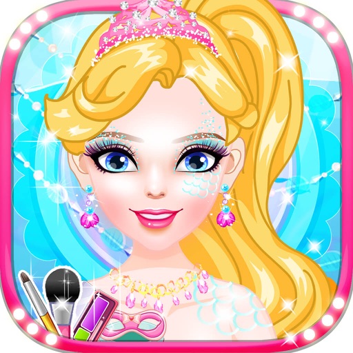 Mermaid Makeup Salon-Barbie Fashion icon
