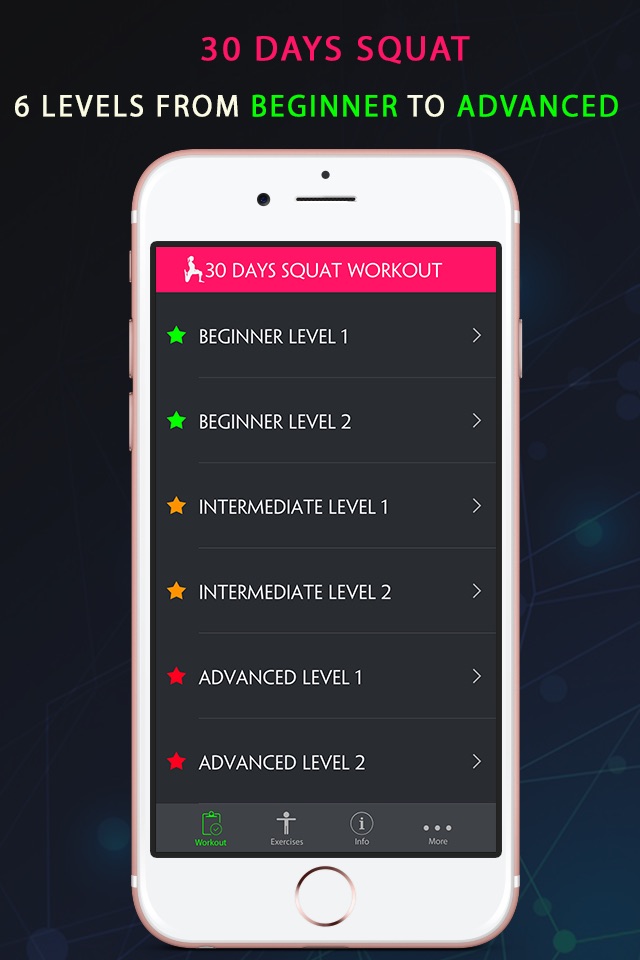 30 Day Squat Fitness Challenges ~ Daily Workout screenshot 2