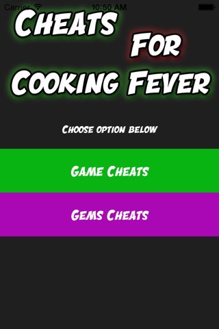 Cheats Guide For Cooking Fever screenshot 2