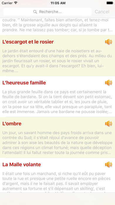 How to cancel & delete Contes d'Andersen - 60 Audio Contes from iphone & ipad 1